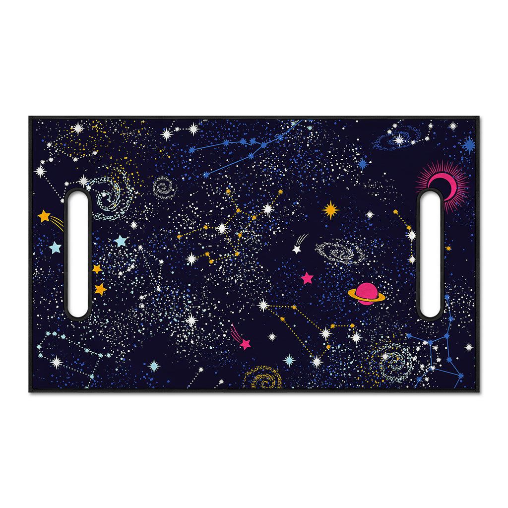 Zodiac Star Signs Galaxy Space Print Golf Cart Seat Cover
