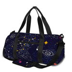 Zodiac Star Signs Galaxy Space Print Gym Bag
