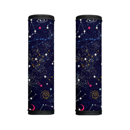 Zodiac Star Signs Galaxy Space Print Handle Covers