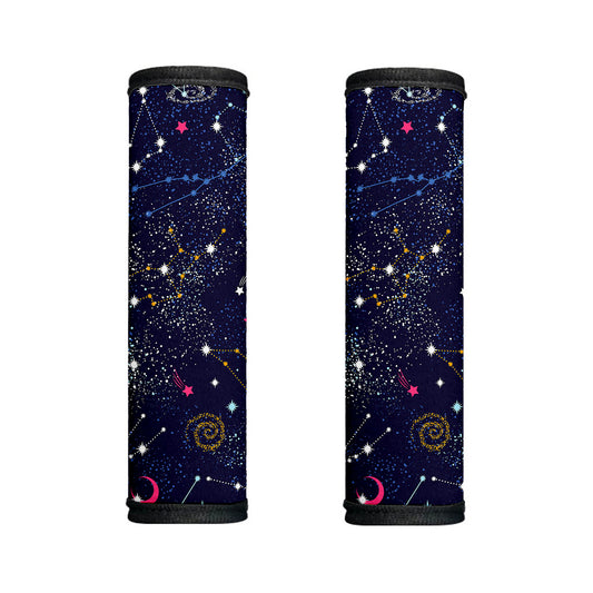 Zodiac Star Signs Galaxy Space Print Handle Covers