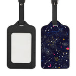 Zodiac Star Signs Galaxy Space Print Luggage Tag