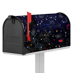 Zodiac Star Signs Galaxy Space Print Mailbox Cover
