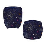 Zodiac Star Signs Galaxy Space Print Office Chair Cover
