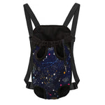 Zodiac Star Signs Galaxy Space Print Pet Carrier Backpack