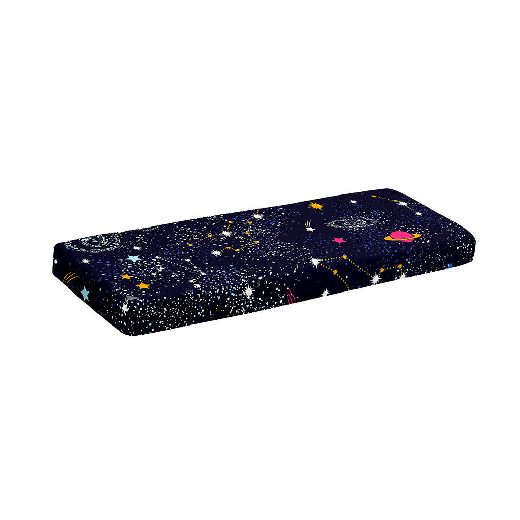Zodiac Star Signs Galaxy Space Print Piano Keyboard Cover