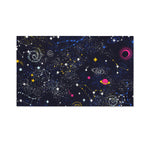 Zodiac Star Signs Galaxy Space Print Polyester Flag
