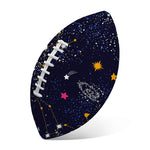 Zodiac Star Signs Galaxy Space Print Rugby Ball