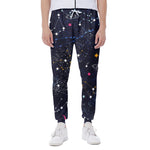 Zodiac Star Signs Galaxy Space Print Scuba Joggers