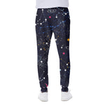 Zodiac Star Signs Galaxy Space Print Scuba Joggers