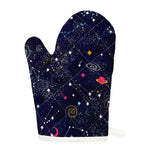 Zodiac Star Signs Galaxy Space Print Single Oven Mitt