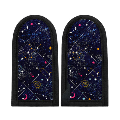 Zodiac Star Signs Galaxy Space Print Skillet Handle Cover