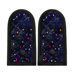 Zodiac Star Signs Galaxy Space Print Skillet Handle Cover