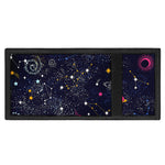 Zodiac Star Signs Galaxy Space Print Trifold Wallet