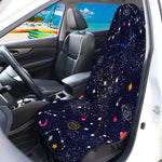 Zodiac Star Signs Galaxy Space Print Waterproof Car Seat Cover