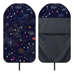 Zodiac Star Signs Galaxy Space Print Waterproof Car Seat Cover