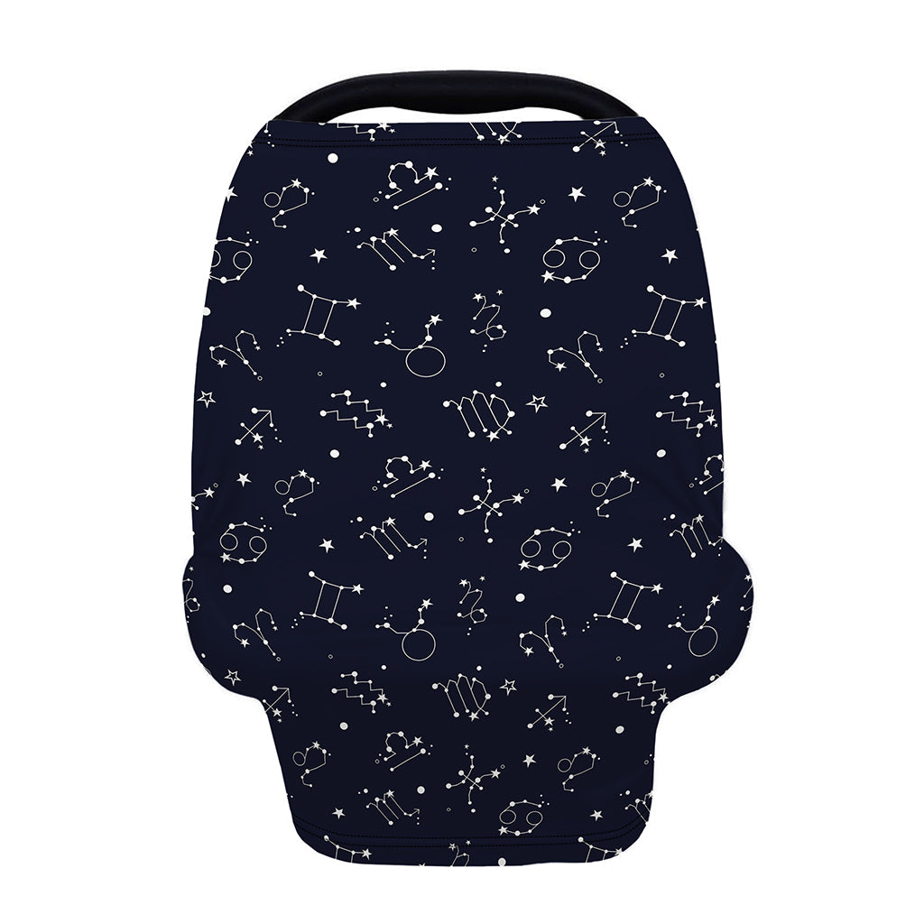 Zodiac Star Signs Pattern Print Baby Seat Cover