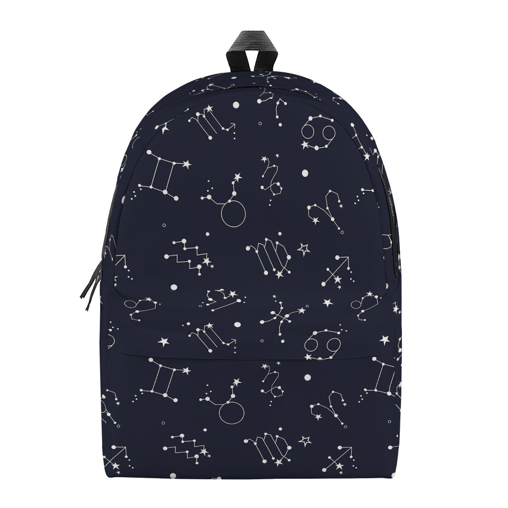 Zodiac Star Signs Pattern Print Backpack