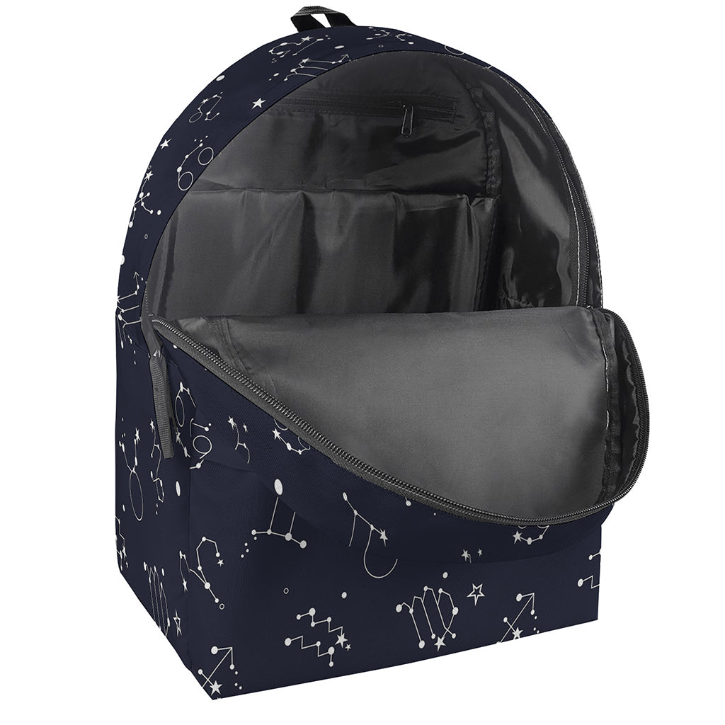 Zodiac Star Signs Pattern Print Backpack