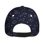 Zodiac Star Signs Pattern Print Baseball Cap