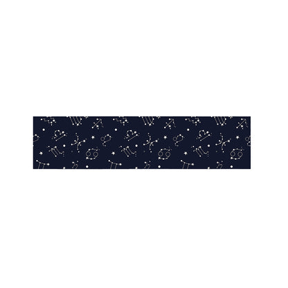 Zodiac Star Signs Pattern Print Bed Runner