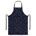 Zodiac Star Signs Pattern Print Bib Apron With Pocket