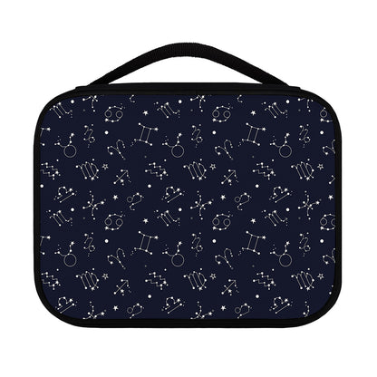 Zodiac Star Signs Pattern Print Classic Bible Case