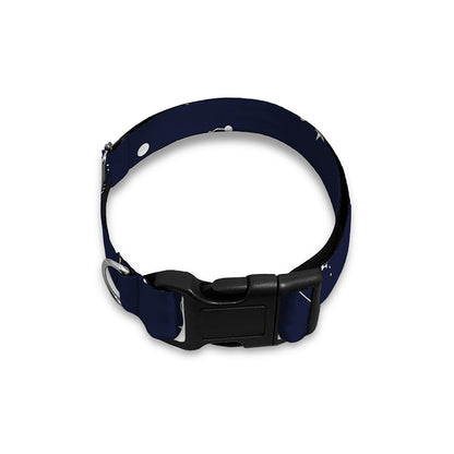 Zodiac Star Signs Pattern Print Dog Collar