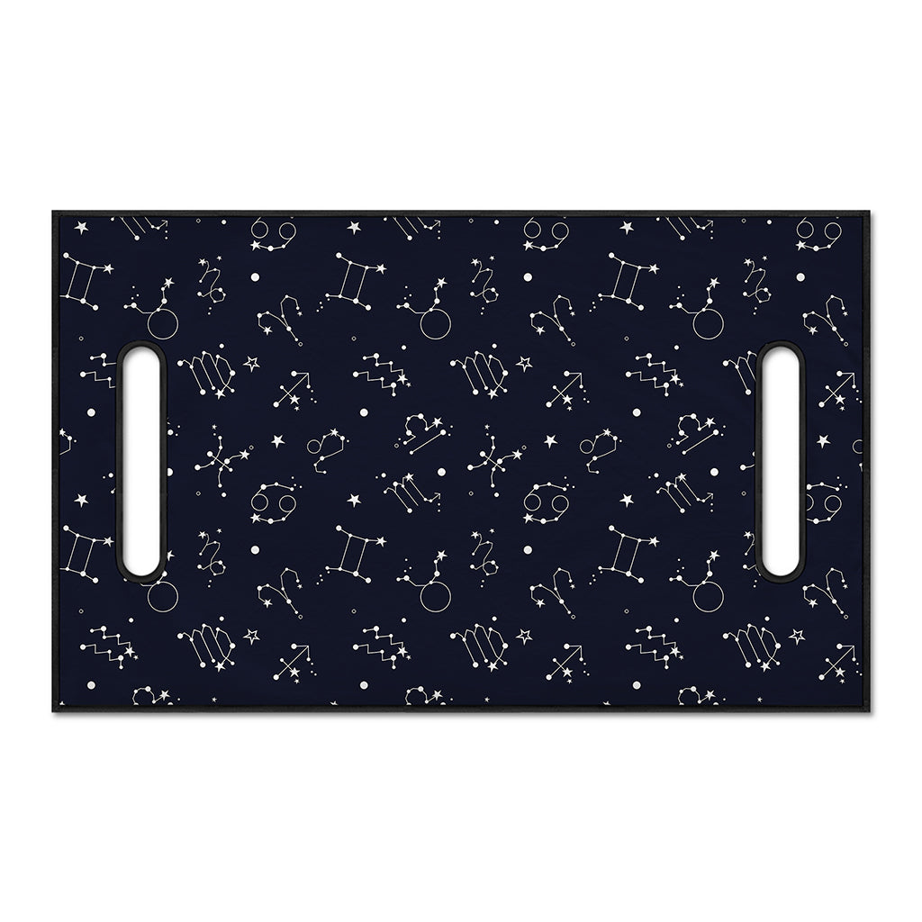 Zodiac Star Signs Pattern Print Golf Cart Seat Cover