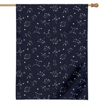 Zodiac Star Signs Pattern Print House Flag