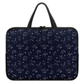 Zodiac Star Signs Pattern Print Laptop Sleeve With Handle