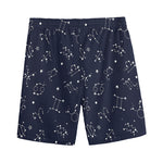 Zodiac Star Signs Pattern Print Men's Sports Shorts