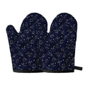 Zodiac Star Signs Pattern Print Oven Mitts