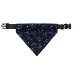Zodiac Star Signs Pattern Print Over The Collar Dog Bandana