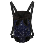 Zodiac Star Signs Pattern Print Pet Carrier Backpack
