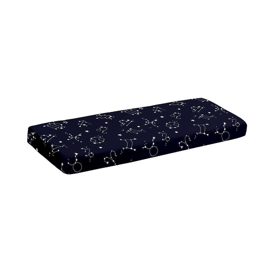 Zodiac Star Signs Pattern Print Piano Keyboard Cover