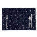Zodiac Star Signs Pattern Print Placemat