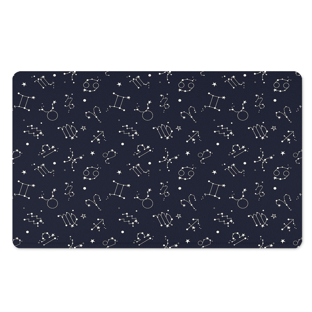 Zodiac Star Signs Pattern Print Polyester Doormat