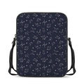 Zodiac Star Signs Pattern Print Rectangular Crossbody Bag