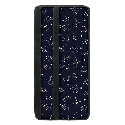 Zodiac Star Signs Pattern Print Refrigerator Handle Covers
