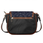 Zodiac Star Signs Pattern Print Saddle Bag