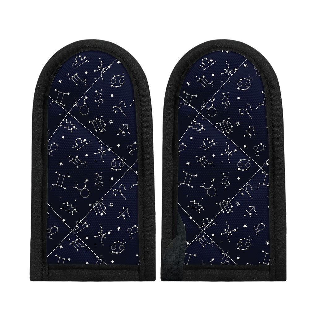 Zodiac Star Signs Pattern Print Skillet Handle Cover