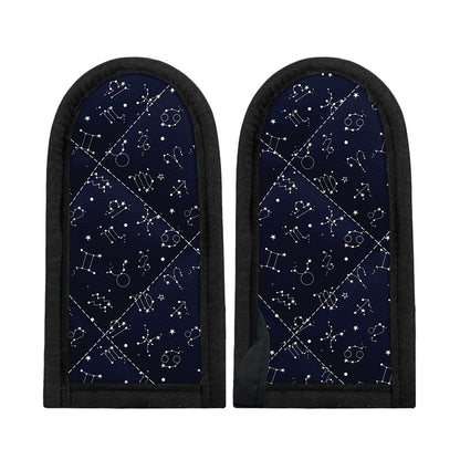 Zodiac Star Signs Pattern Print Skillet Handle Cover