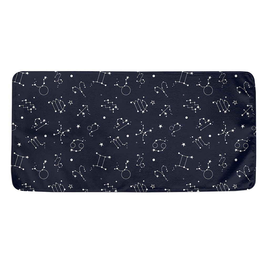 Zodiac Star Signs Pattern Print Towel