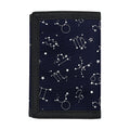Zodiac Star Signs Pattern Print Trifold Wallet