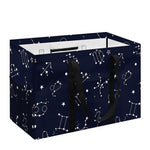 Zodiac Star Signs Pattern Print Utility Tote Bag