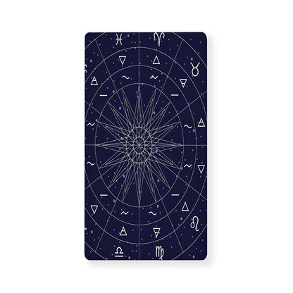 Zodiac Symbols Circle Print Baby Crib Sheet