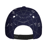 Zodiac Symbols Circle Print Baseball Cap