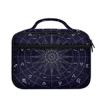Zodiac Symbols Circle Print Briefcase Bible Bag