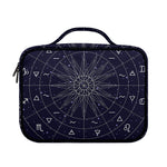 Zodiac Symbols Circle Print Briefcase Bible Bag