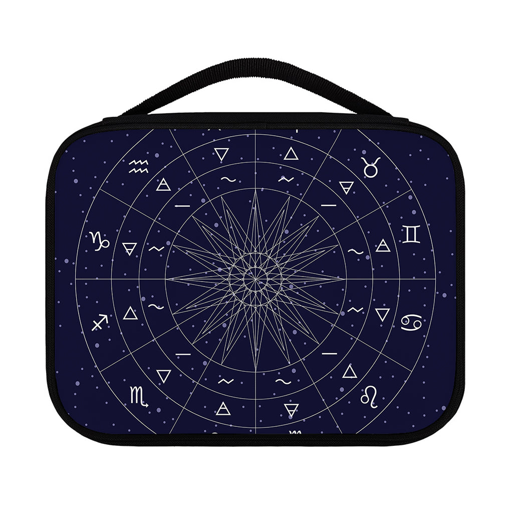 Zodiac Symbols Circle Print Classic Bible Case